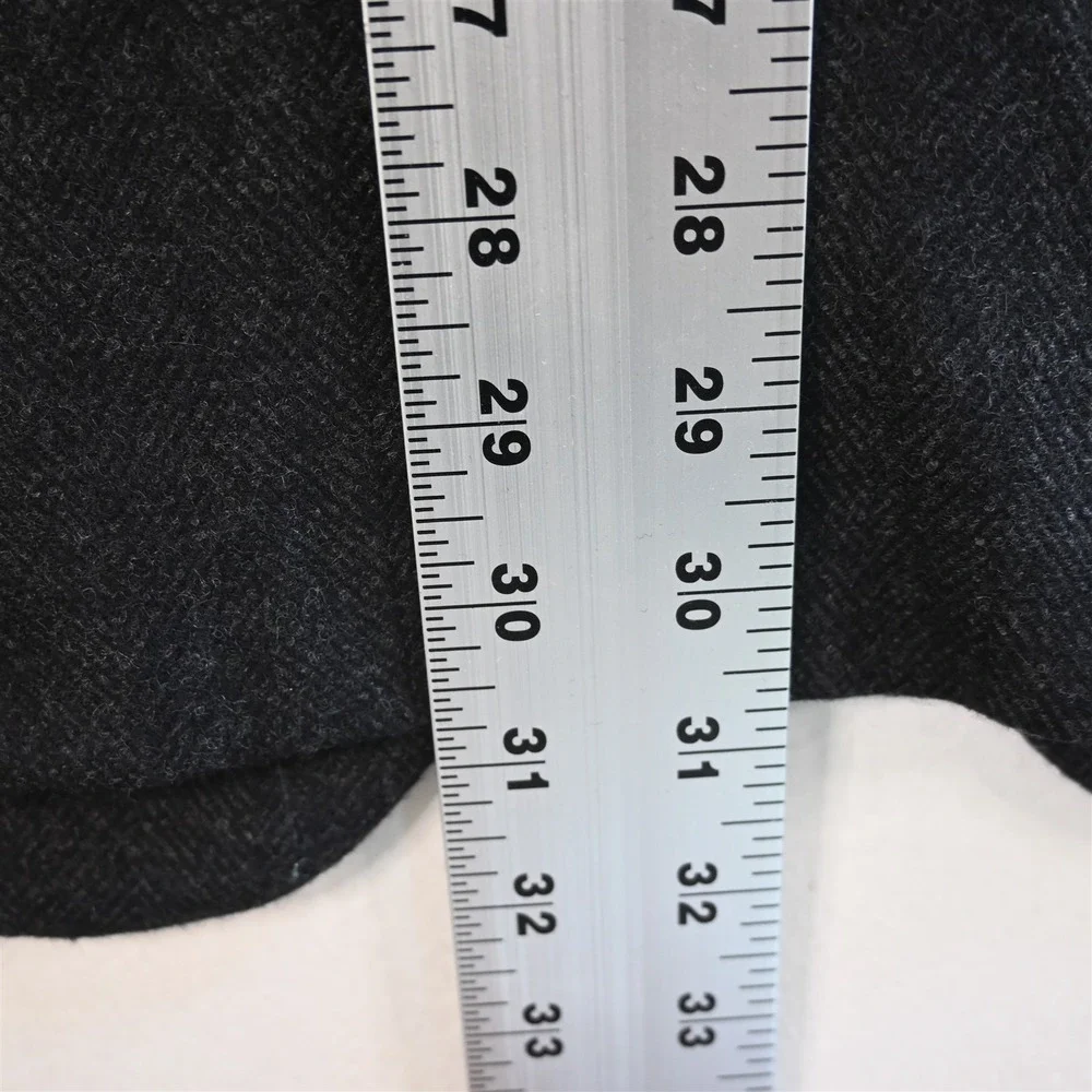Studiosuits 46L Herringbone Naples 100% Wool Tweed Blazer Suit Jacket Sport Coat